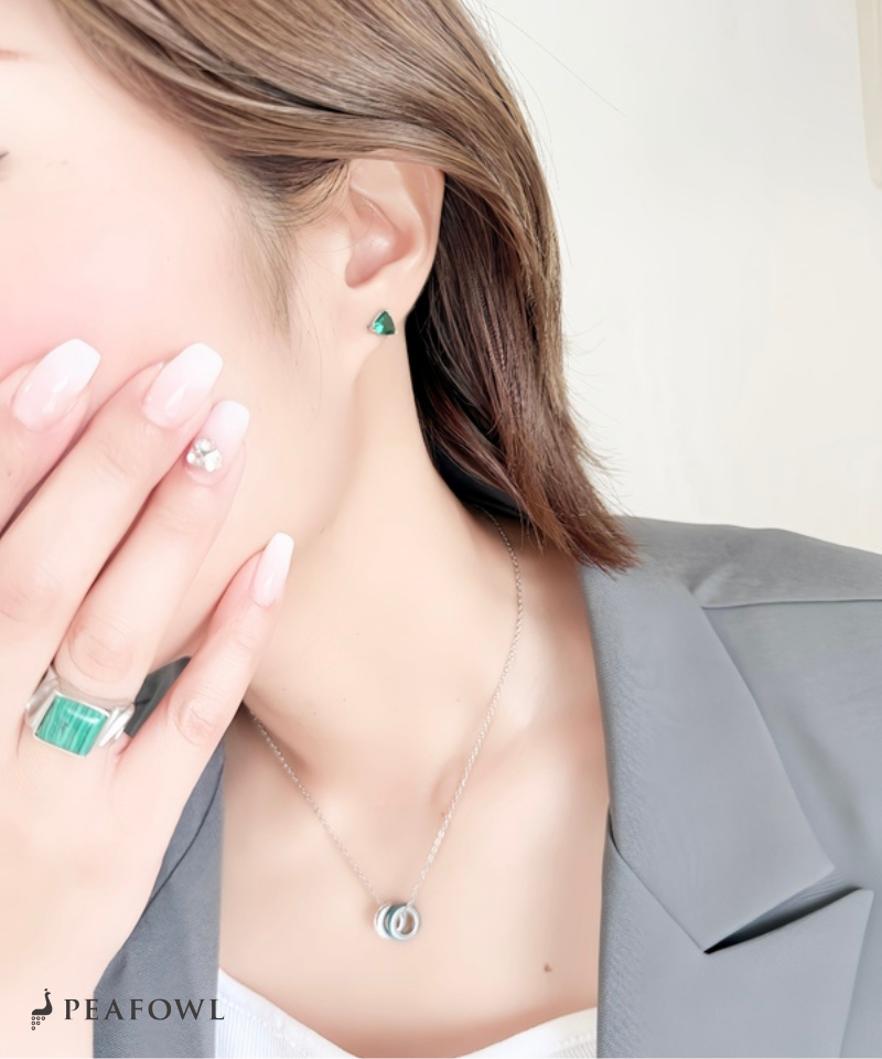 Triangle Green Pierce