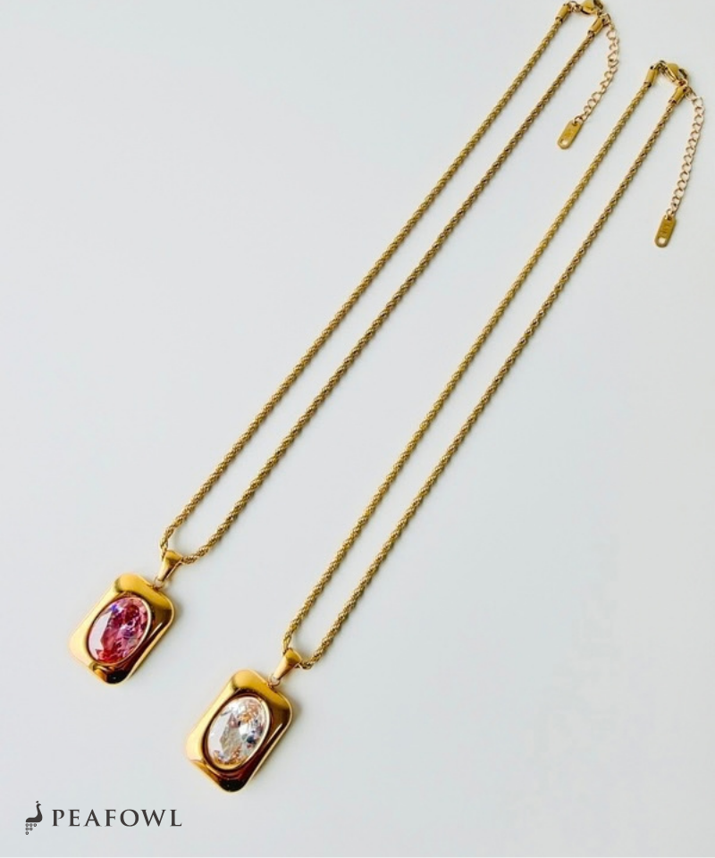 Rope Stone Necklace