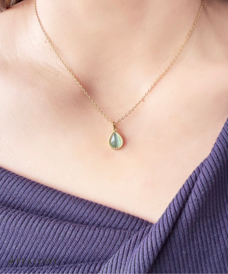 Drop Charm Necklace