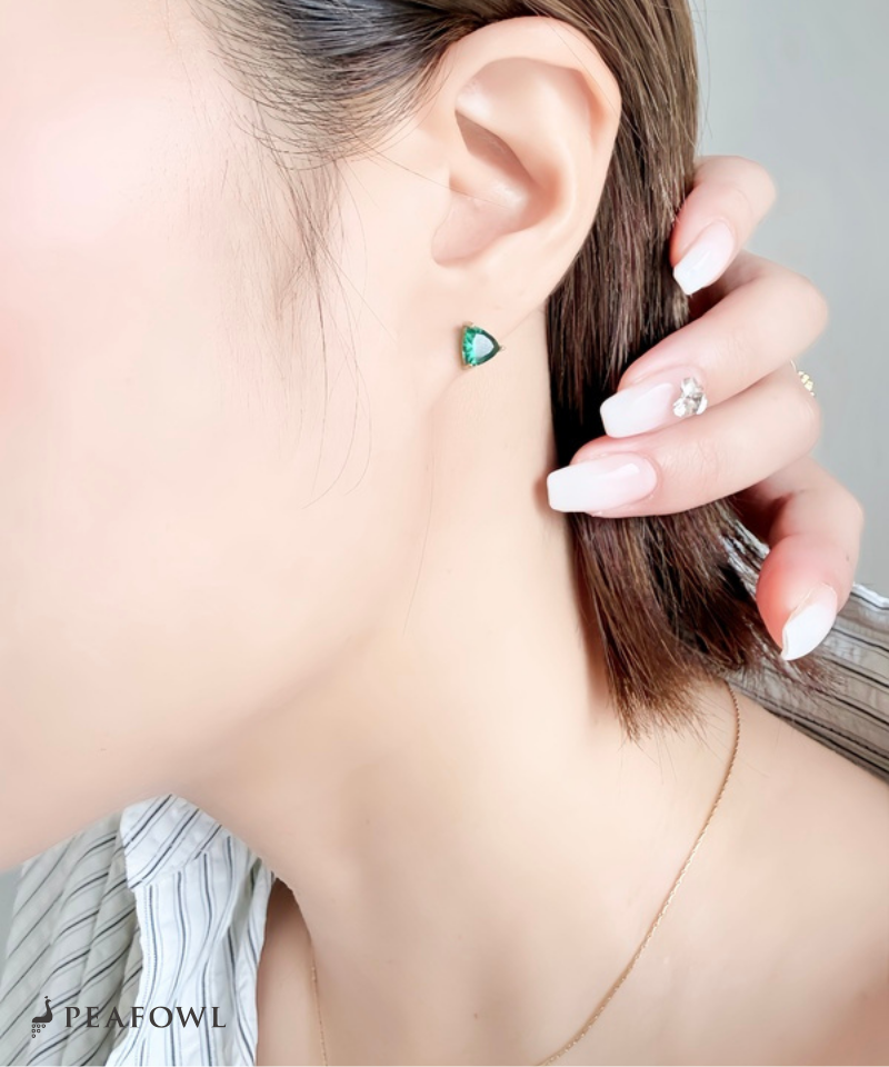 Triangle Green Pierce