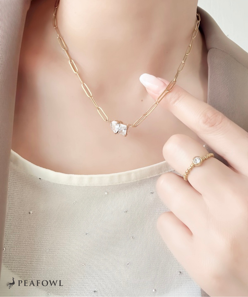 Classic Cut Drop Necklace