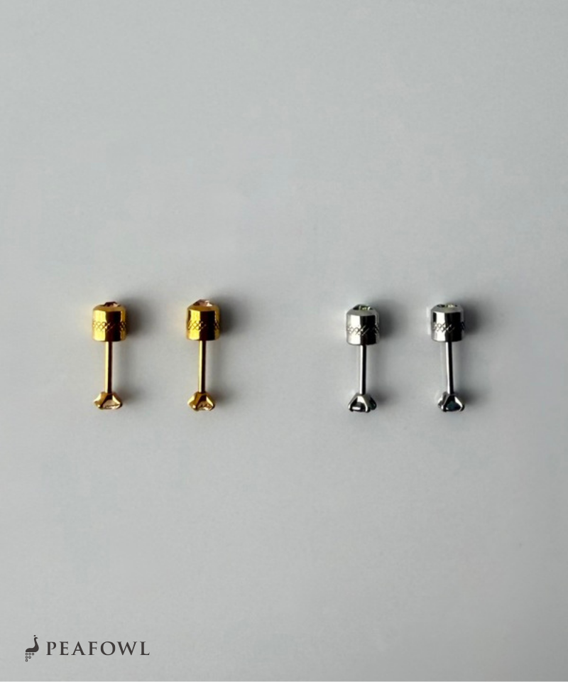 3mm Zircon Single Pierce