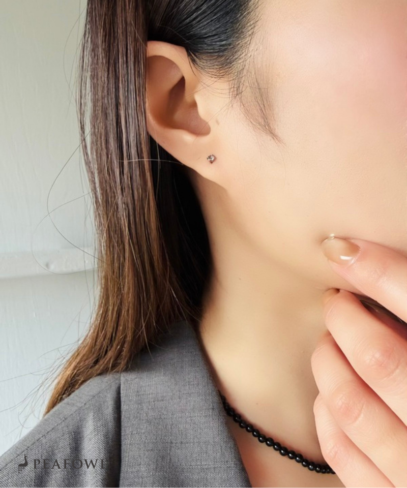 3mm Zircon Single Pierce