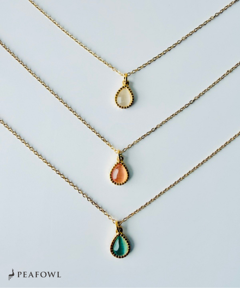 Drop Charm Necklace