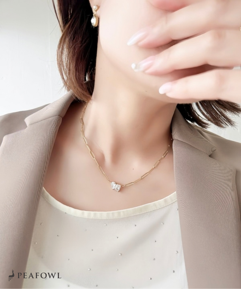 Classic Cut Drop Necklace