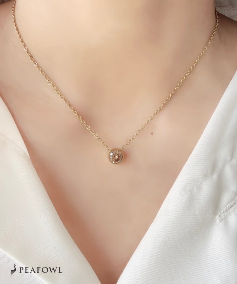 Birthstone Color Necklace
