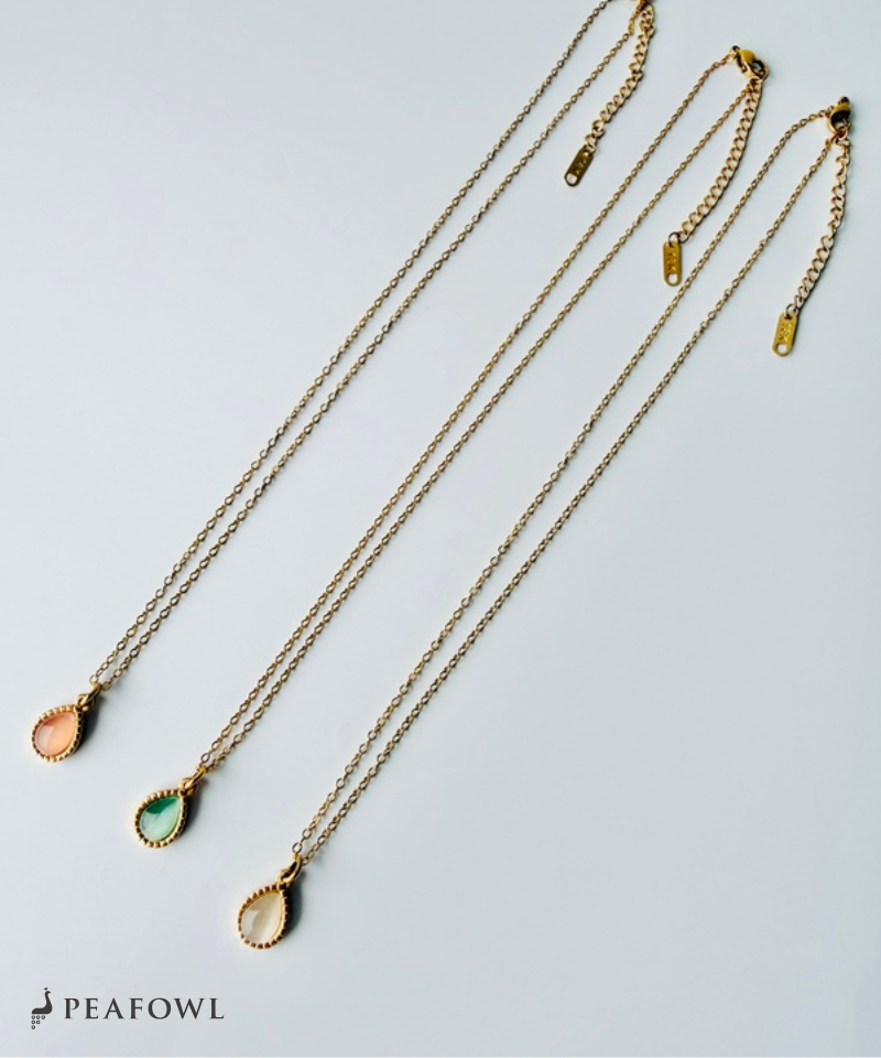 Drop Charm Necklace