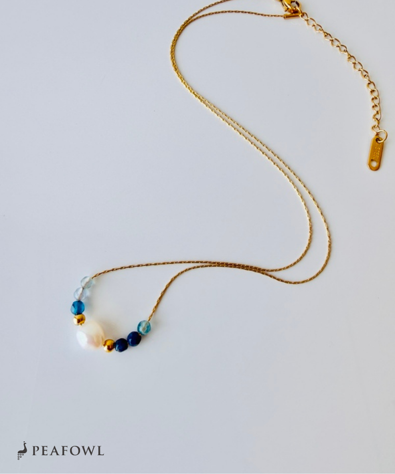 Pearl Bijou Line Necklace