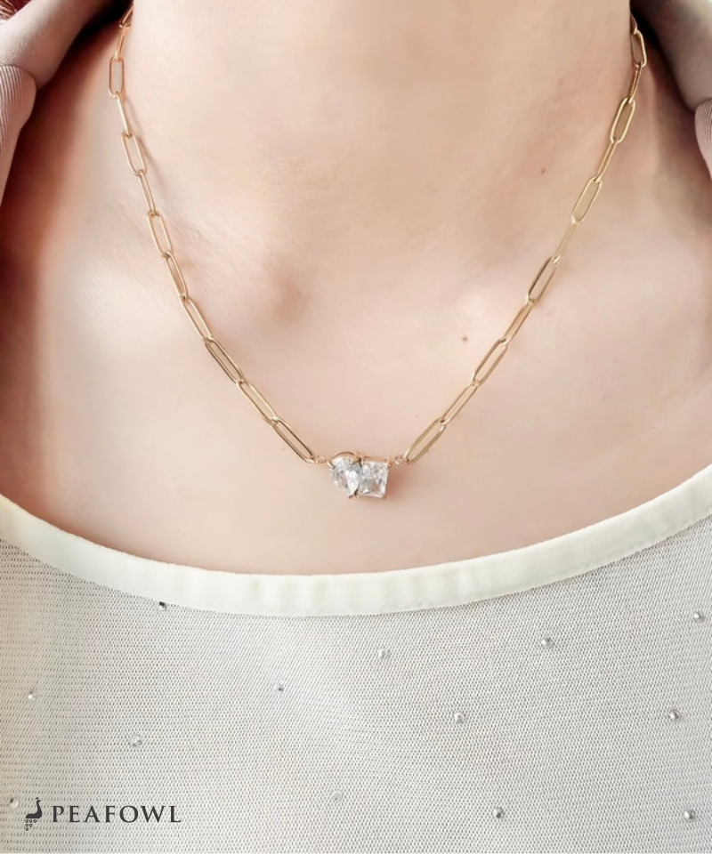 Classic Cut Drop Necklace