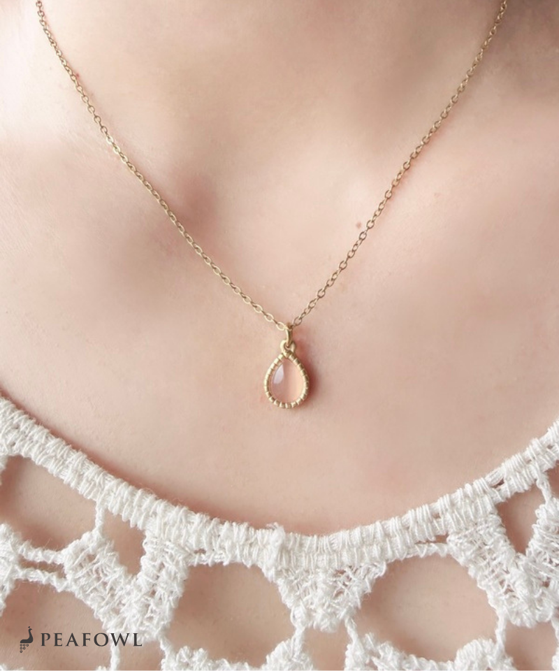 Drop Charm Necklace