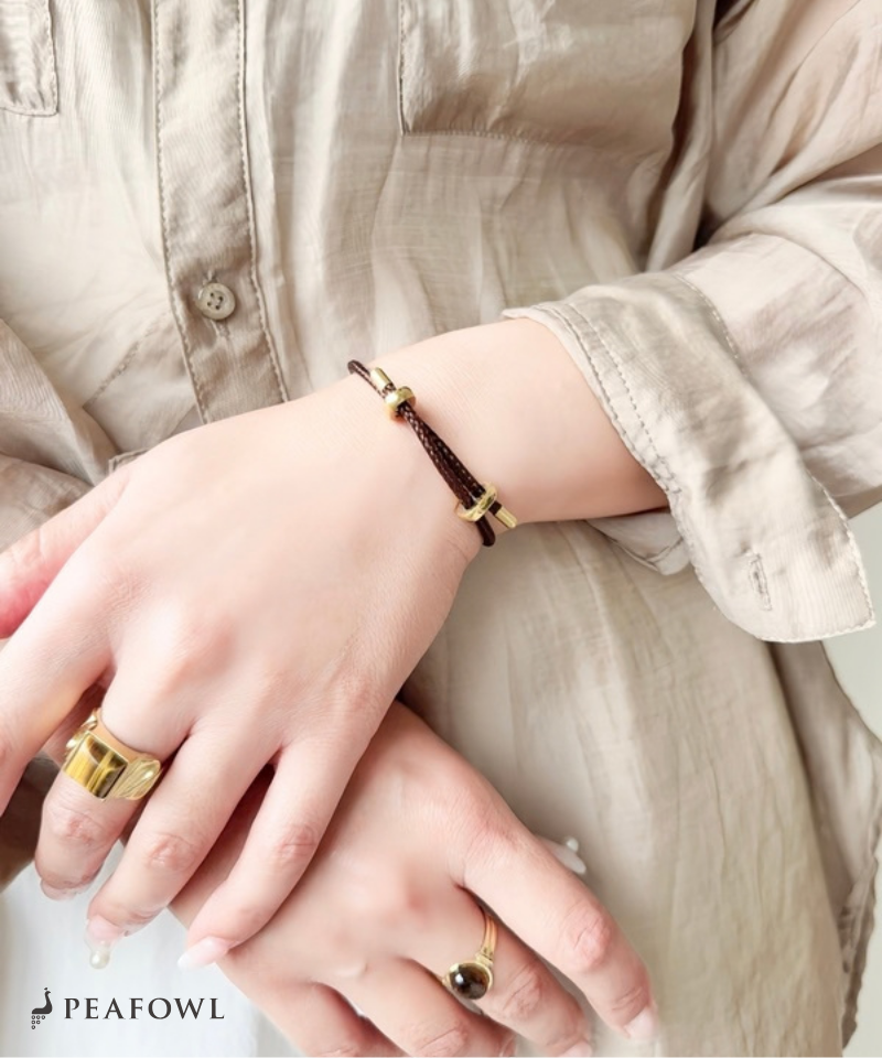 Cord Slide Bracelet
