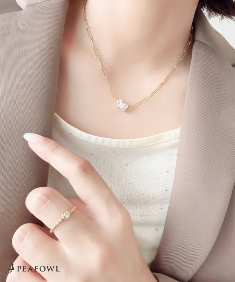 Classic Cut Drop Necklace