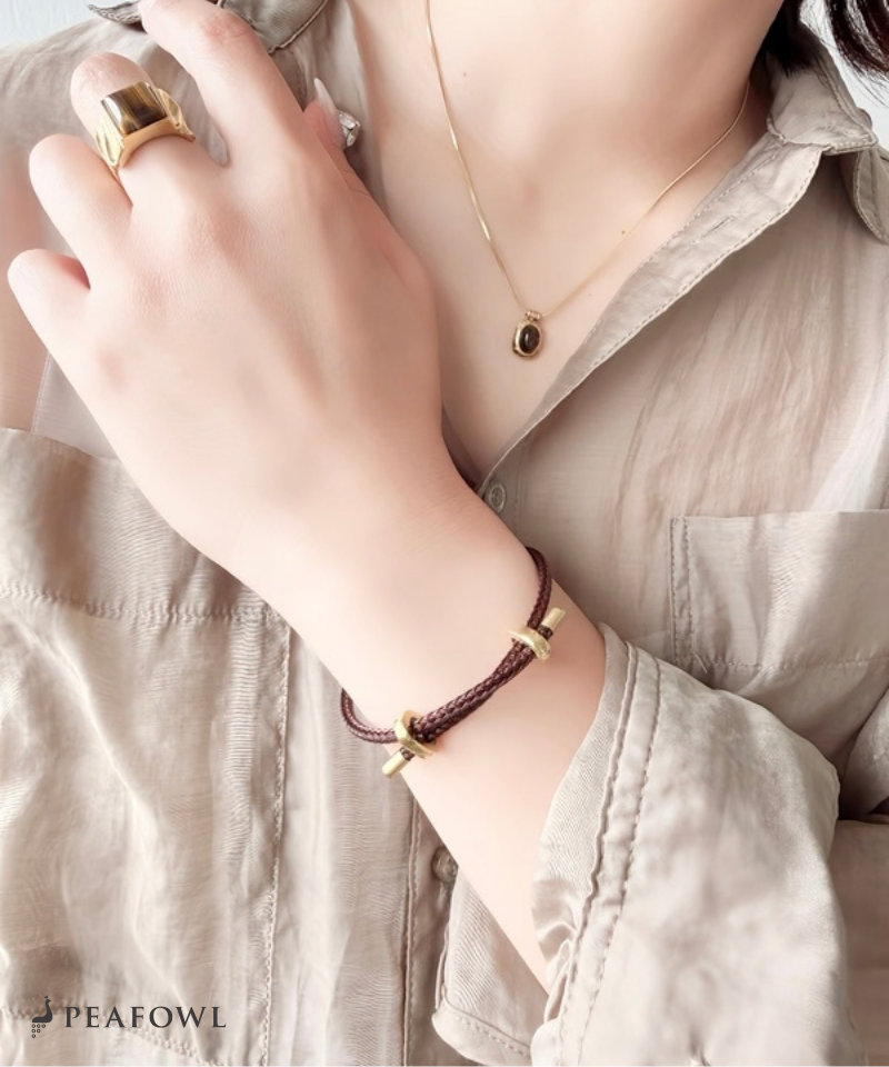 Cord Slide Bracelet