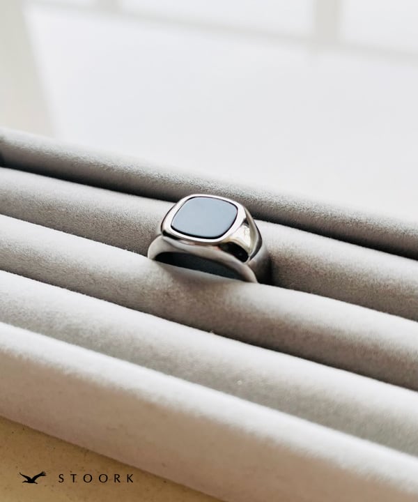 Square Stone Ring