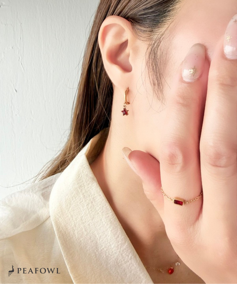 Mini Star Hoop Pierce