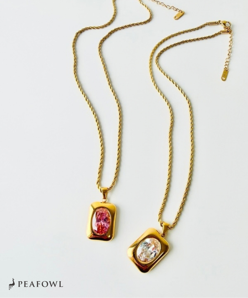 Rope Stone Necklace