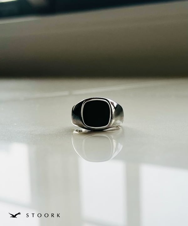 Square Stone Ring