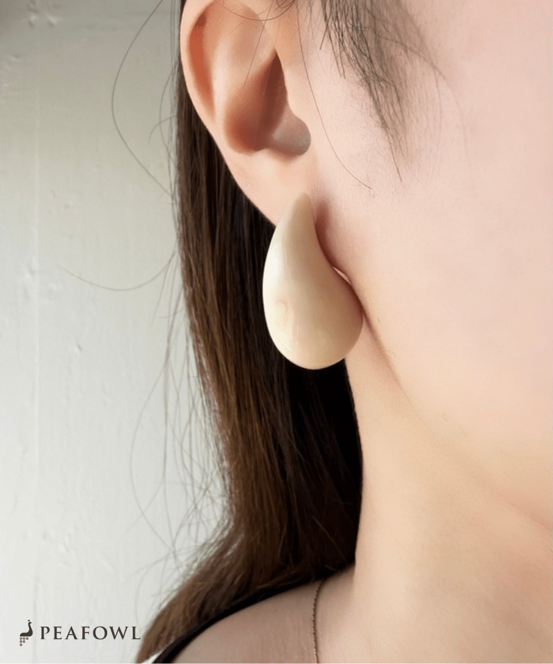 Drop Color Pierce - peafowl