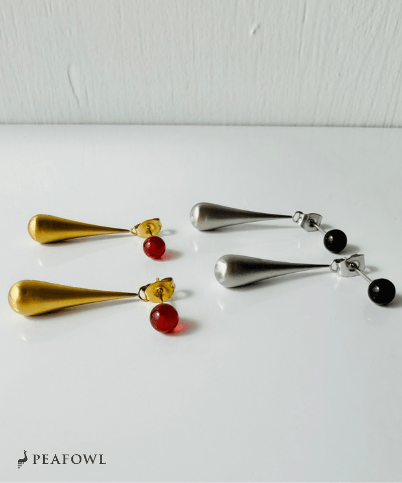 Drop Line Pierce - peafowl