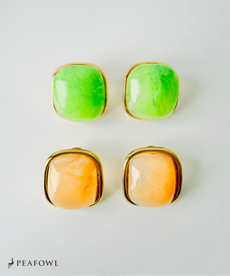 Marble Volume Pierce - peafowl