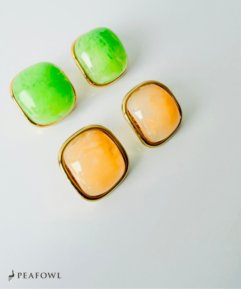 Marble Volume Pierce - peafowl