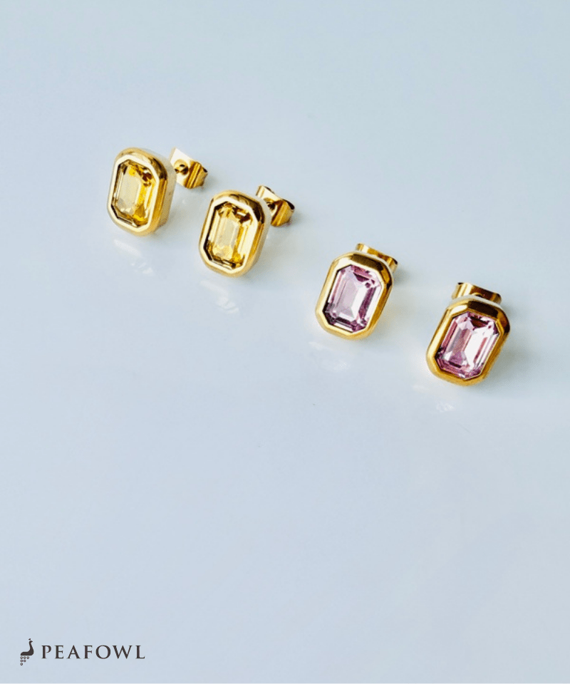Octagon Flame Pierce - peafowl