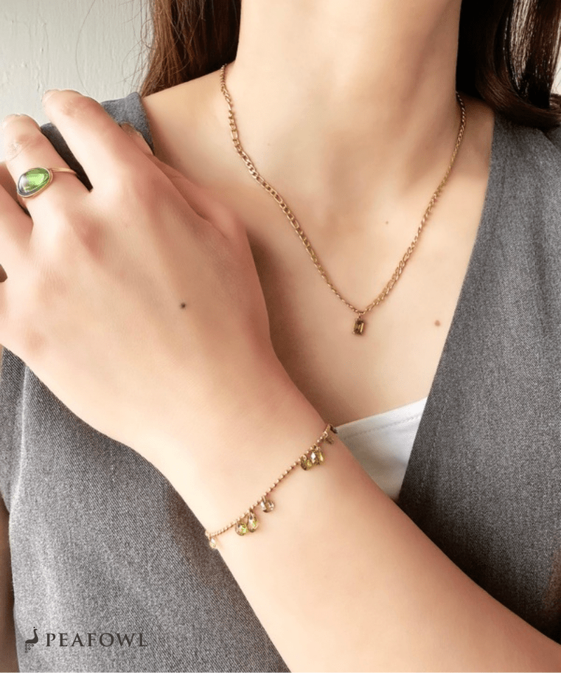 Petite Fruit Bracelet - peafowl