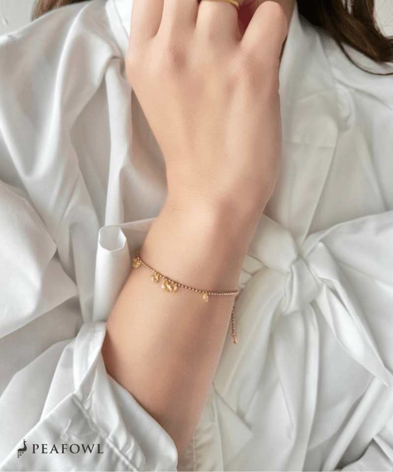 Petite Fruit Bracelet - peafowl