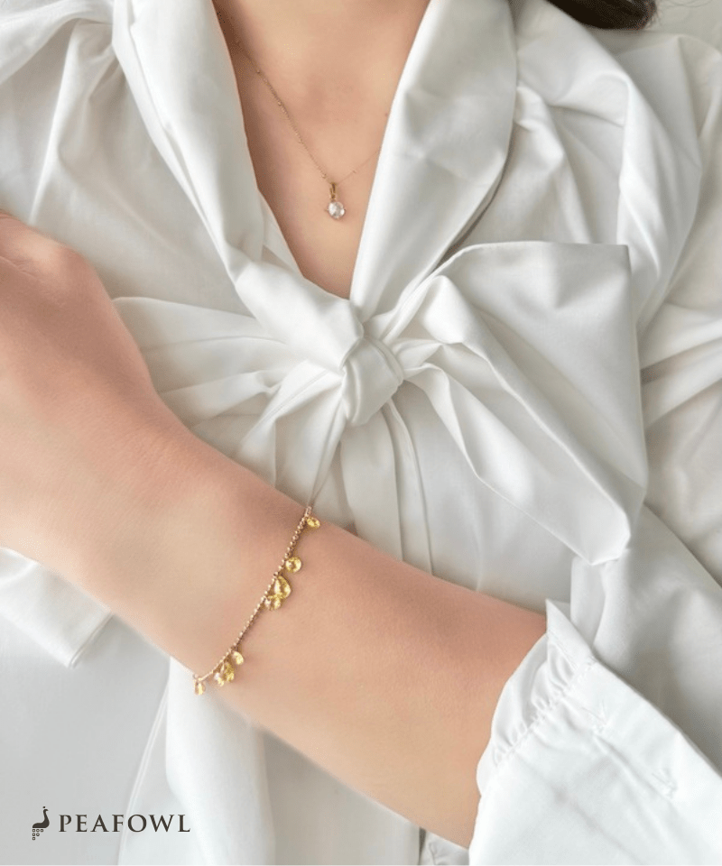 Petite Fruit Bracelet - peafowl