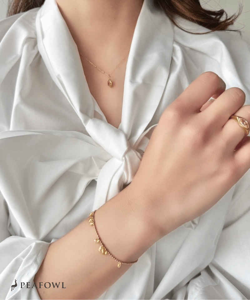 Petite Fruit Bracelet - peafowl