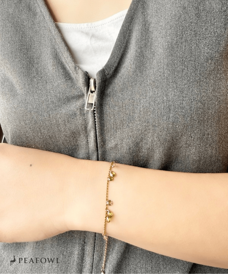 Petite Fruit Bracelet - peafowl