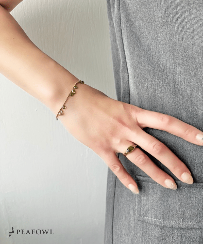 Petite Fruit Bracelet - peafowl