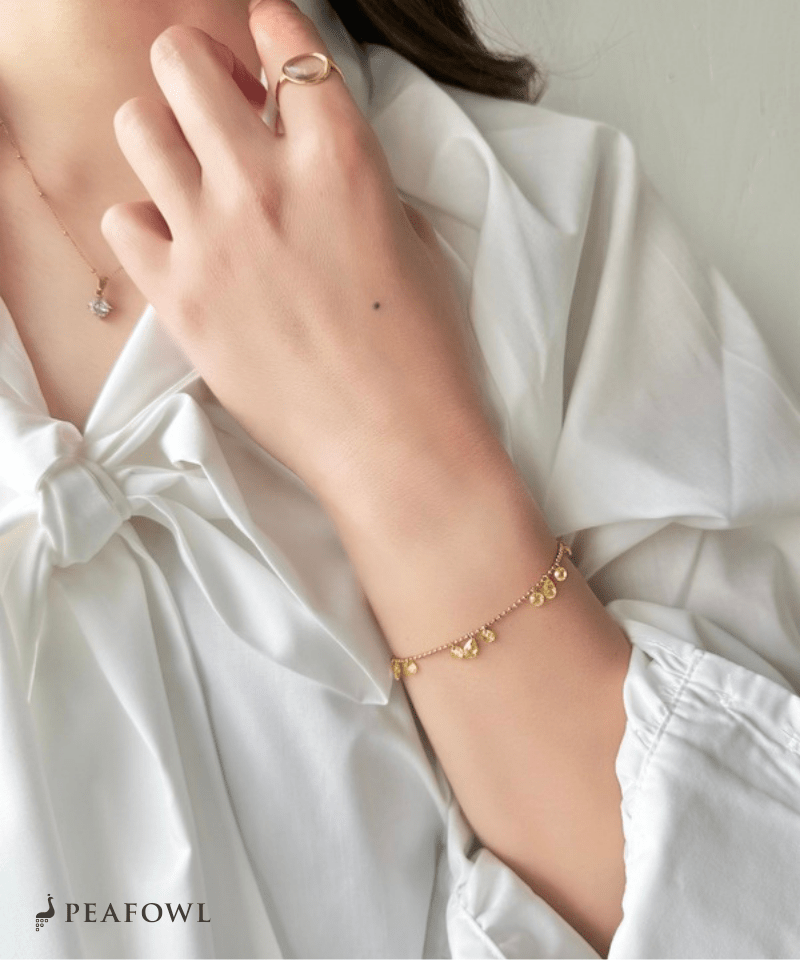 Petite Fruit Bracelet - peafowl
