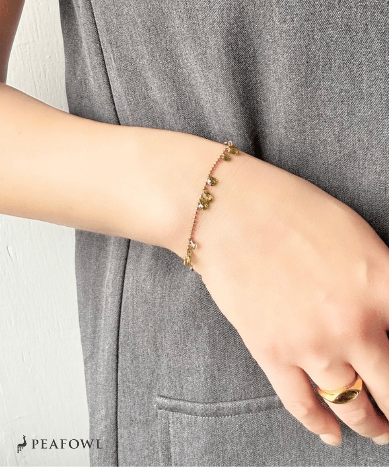 Petite Fruit Bracelet - peafowl