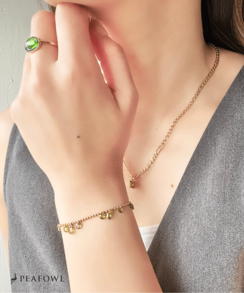 Petite Fruit Bracelet - peafowl