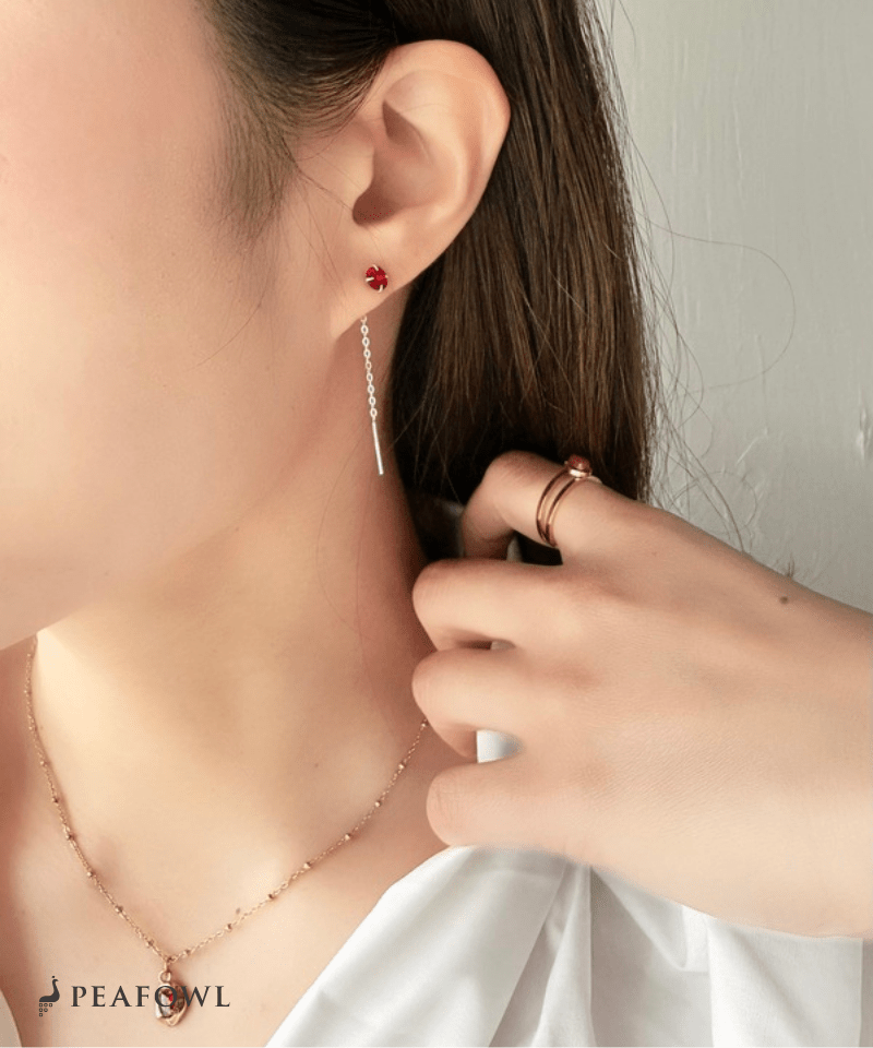 Zirconia American Pierce - peafowl