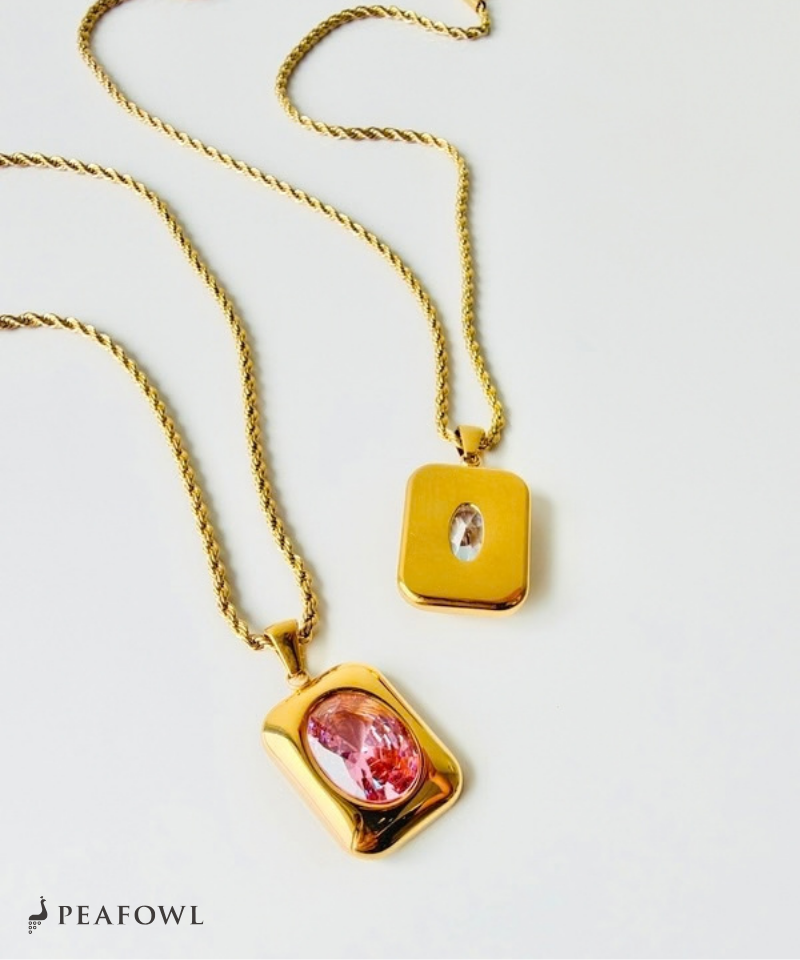 Rope Stone Necklace