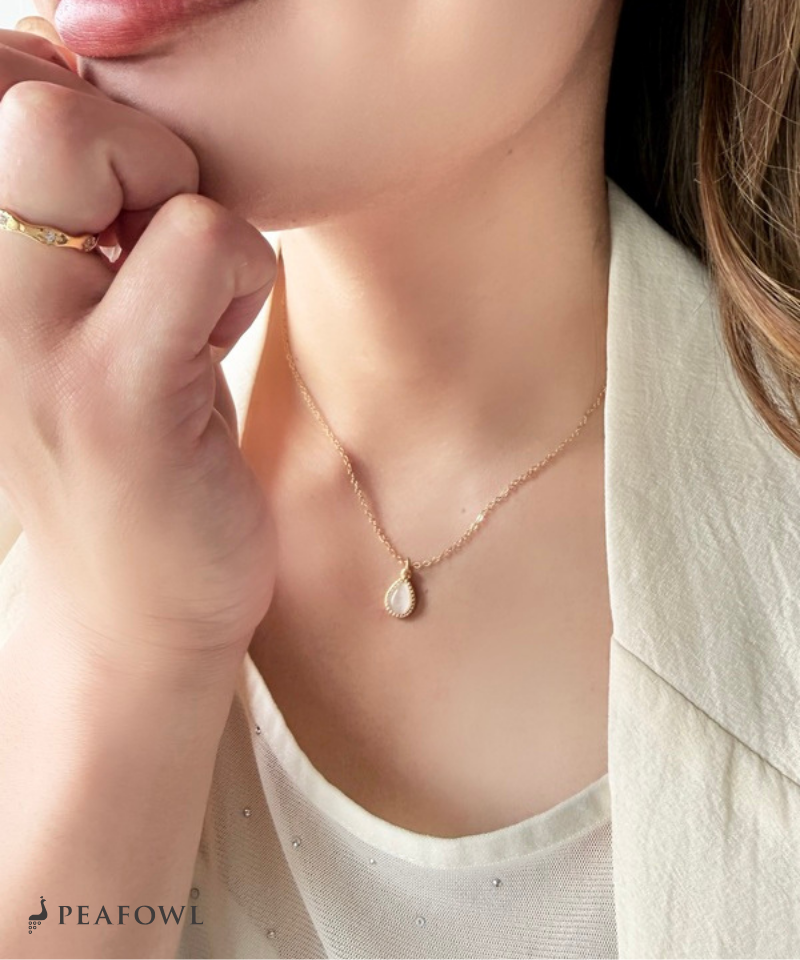 Drop Charm Necklace