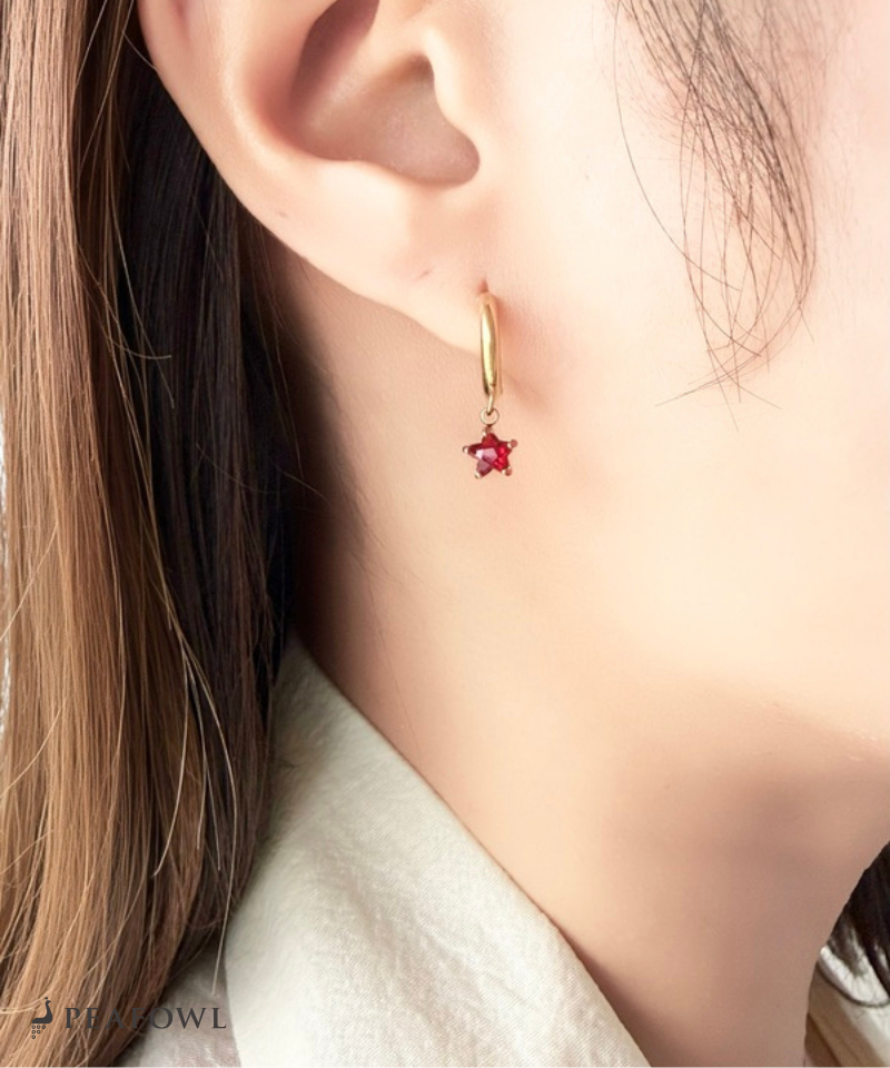 Mini Star Hoop Pierce