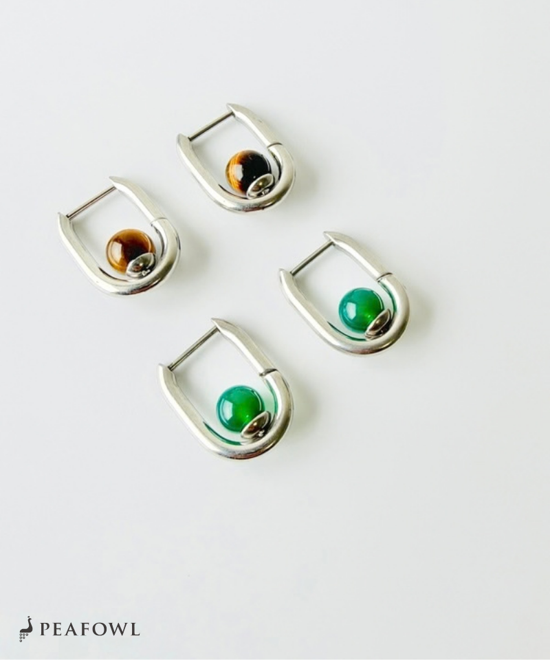 Stone Oval Frame Pierce