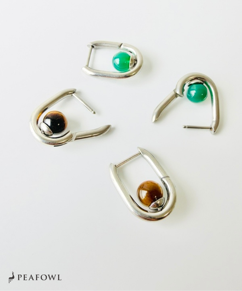 Stone Oval Frame Pierce