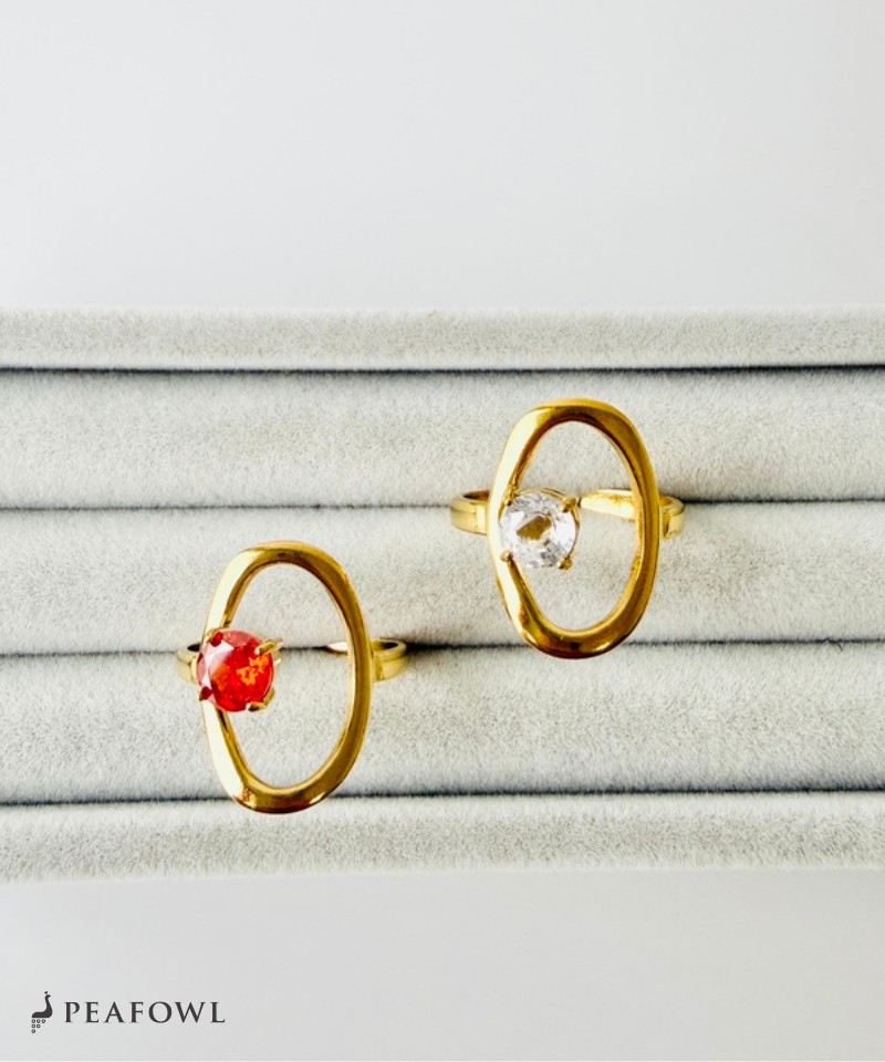 Floating Stone Ring