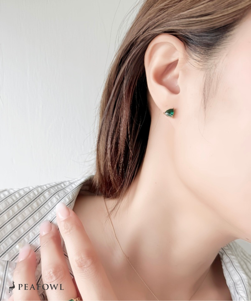 Triangle Green Pierce