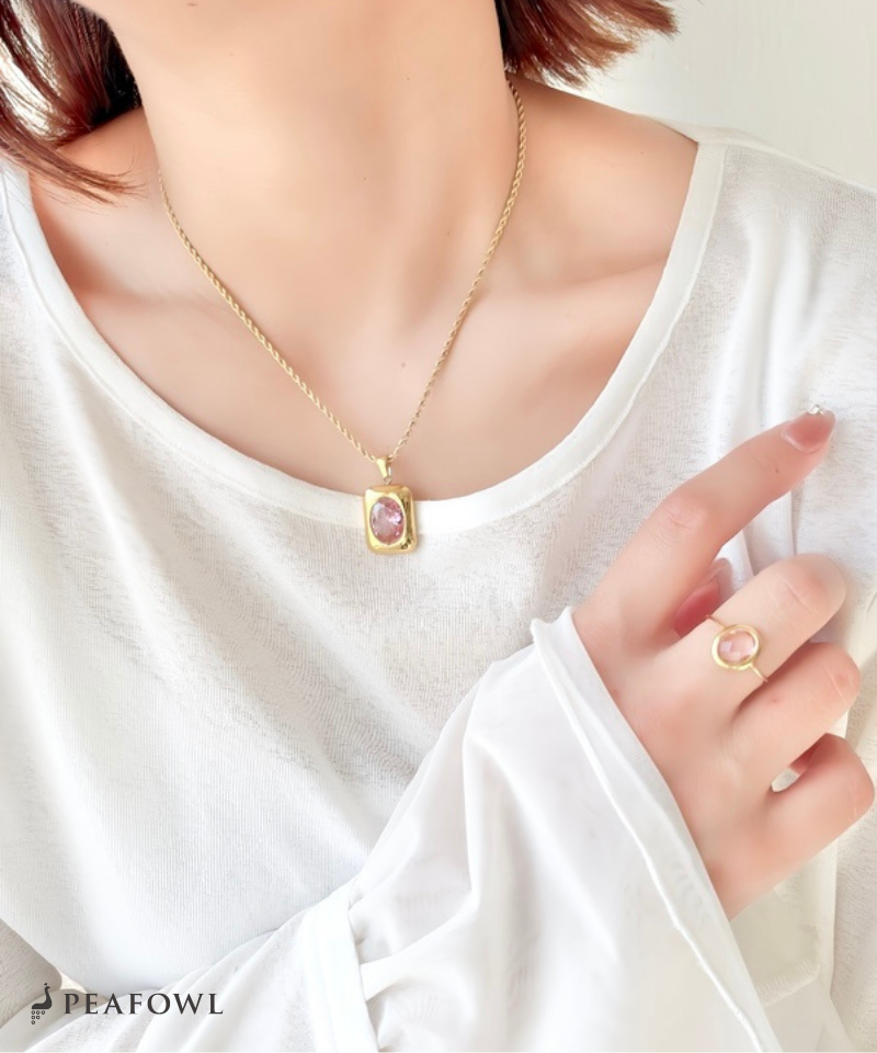Rope Stone Necklace