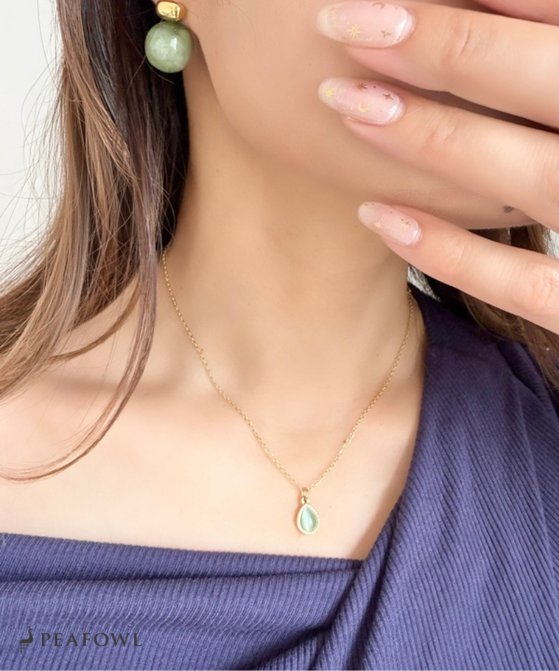 Drop Charm Necklace