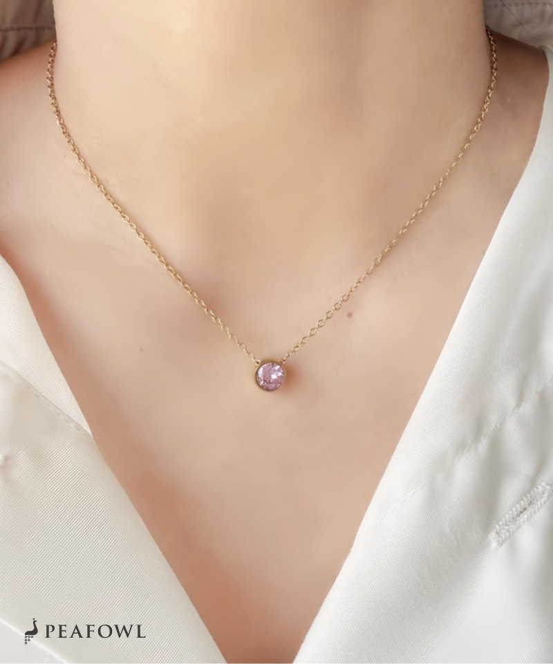 Birthstone Color Necklace
