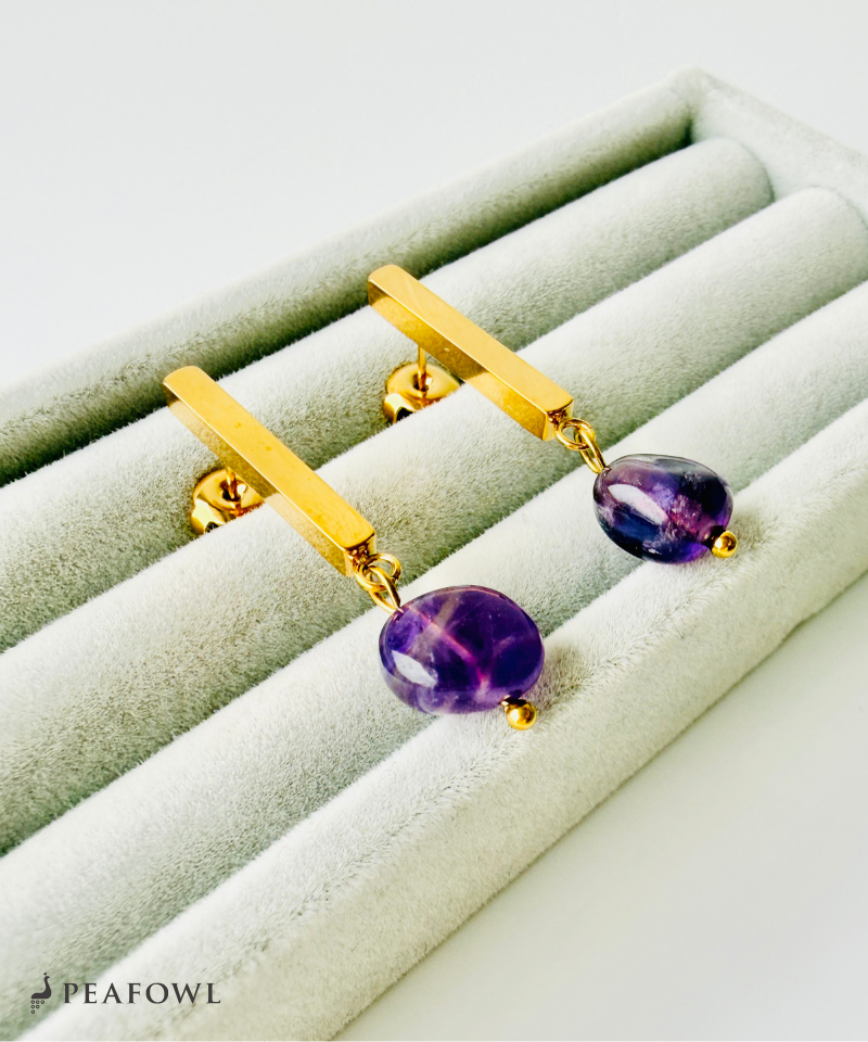 Stone Metal Bar Pierce