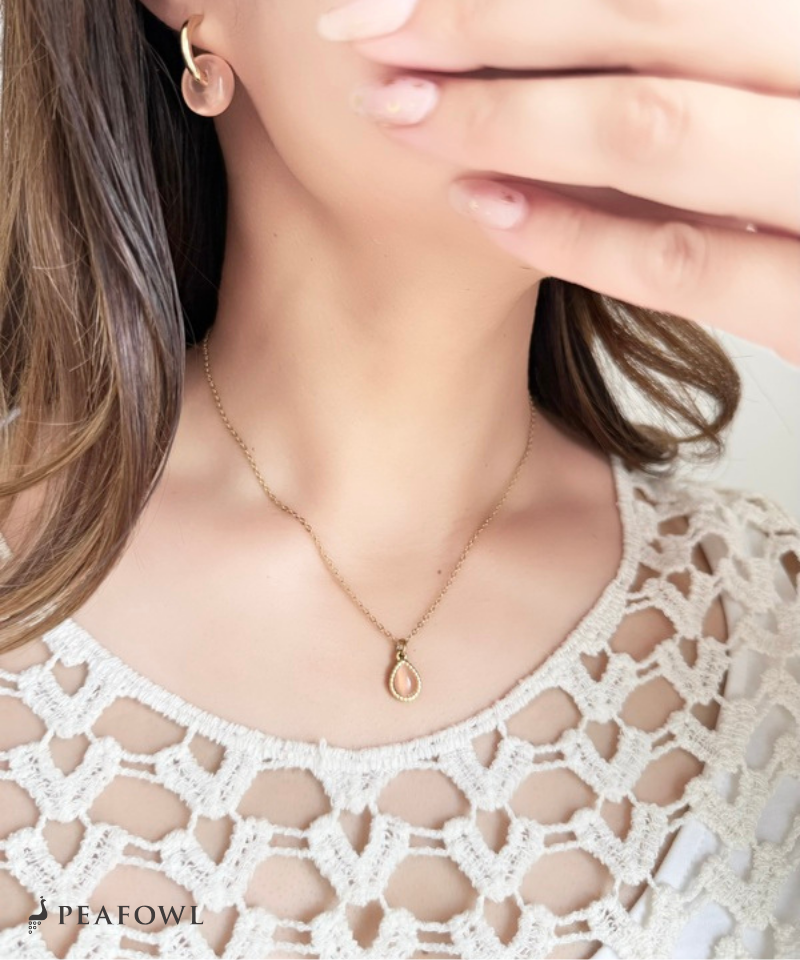 Drop Charm Necklace