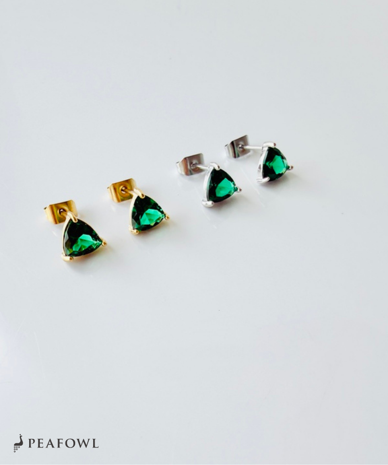 Triangle Green Pierce