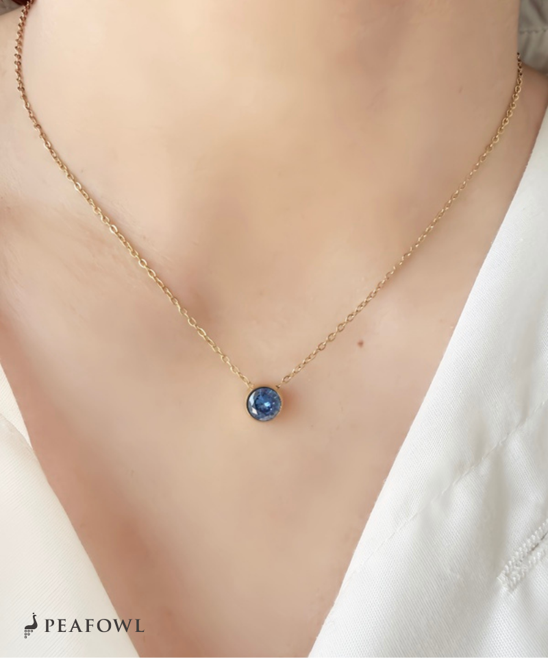 Birthstone Color Necklace